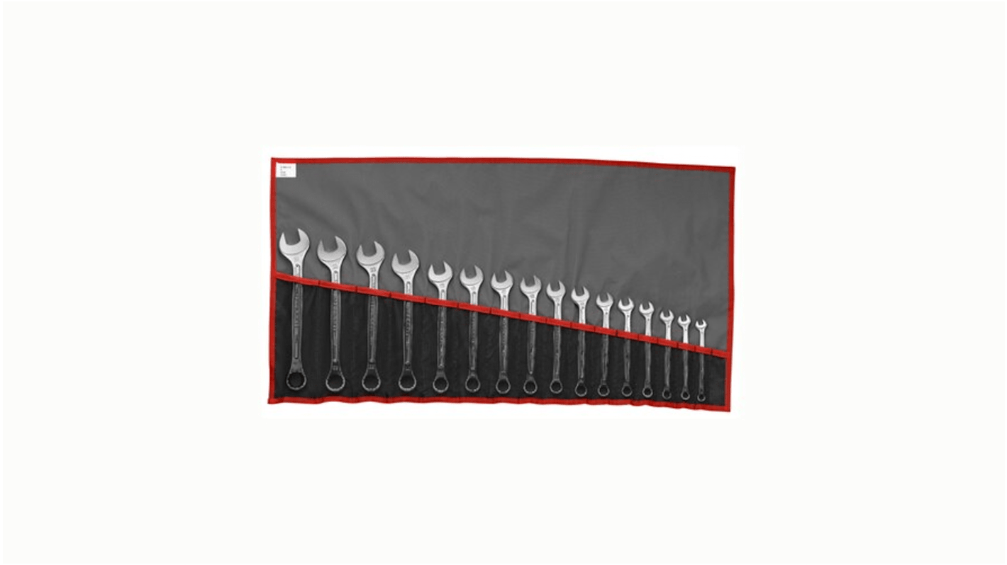 Facom 17-Piece Combination Spanner Set, 5/16 → 1.1/4 in
