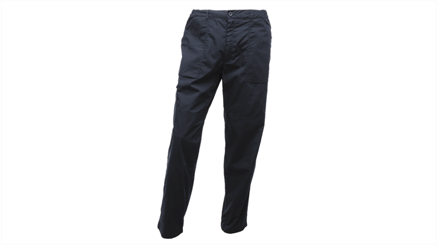 Regatta Professional TRJ334 Damen Arbeitshose, Baumwolle, Polyester Marineblau Wasserabweisend / 30Zoll x 31Zoll