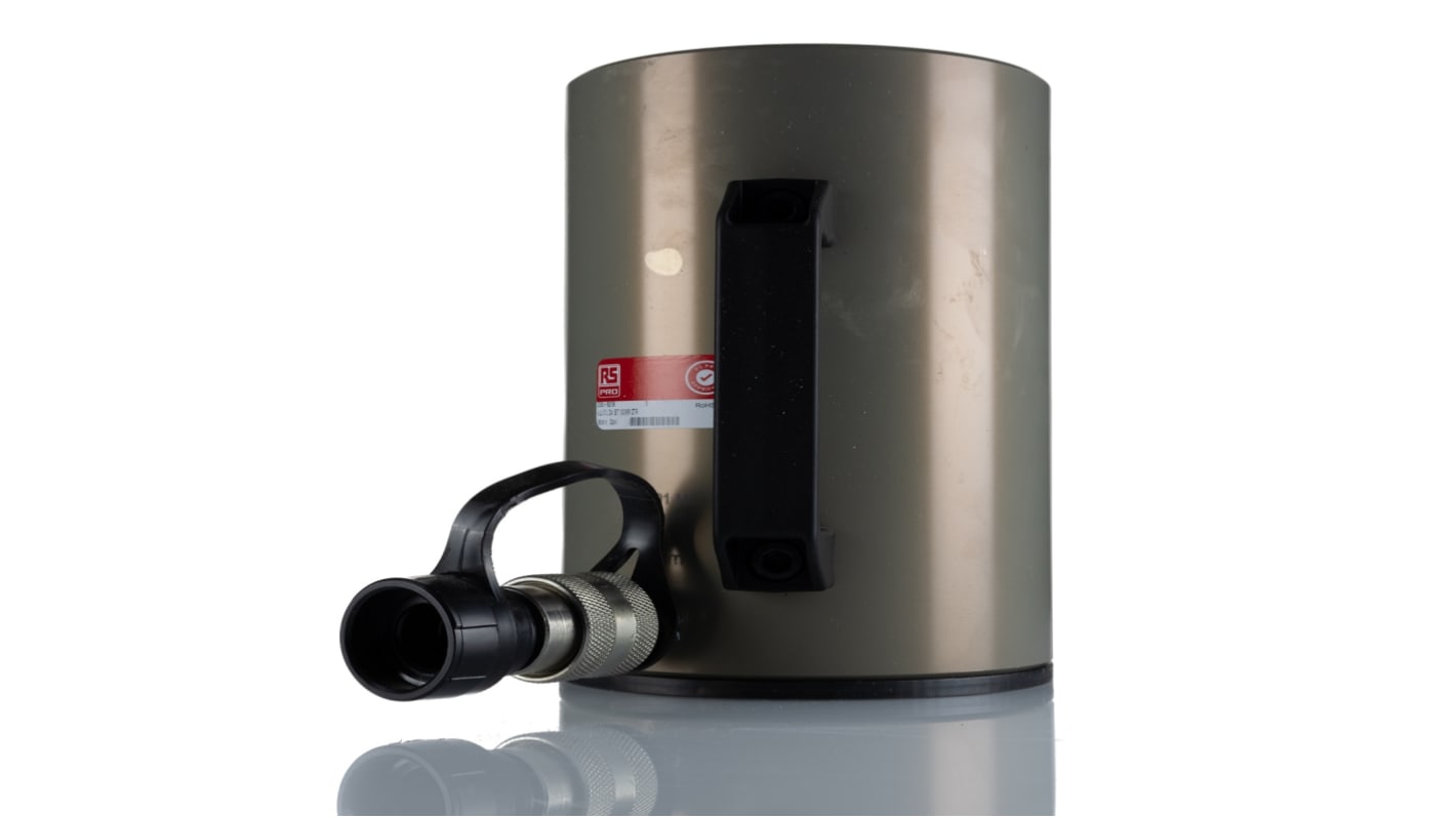 Vérin hydraulique à usage général RS PRO, 50t, 100mm