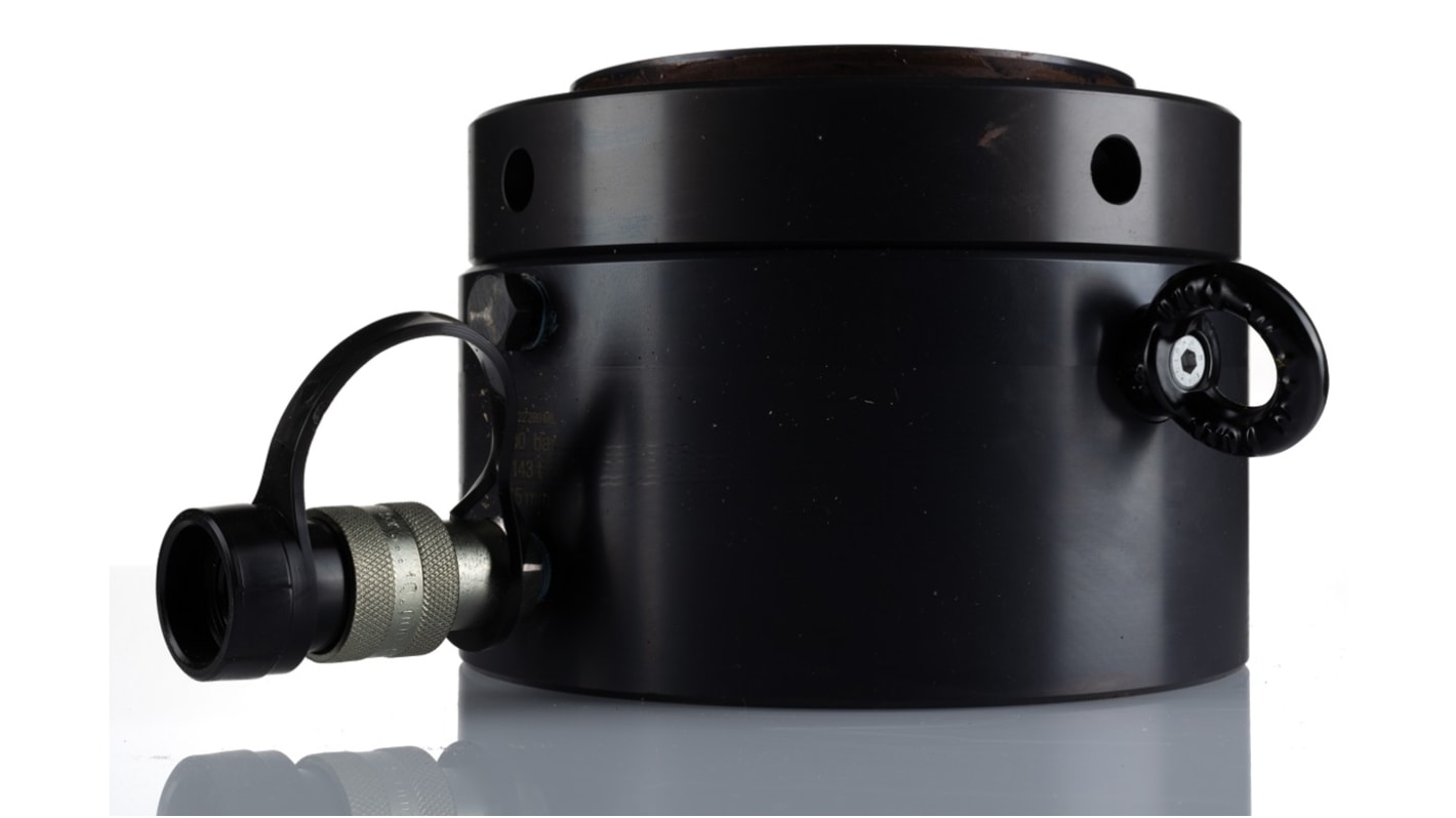 RS PRO Single, Portable General Purpose Hydraulic Cylinder, 50t, 50mm stroke