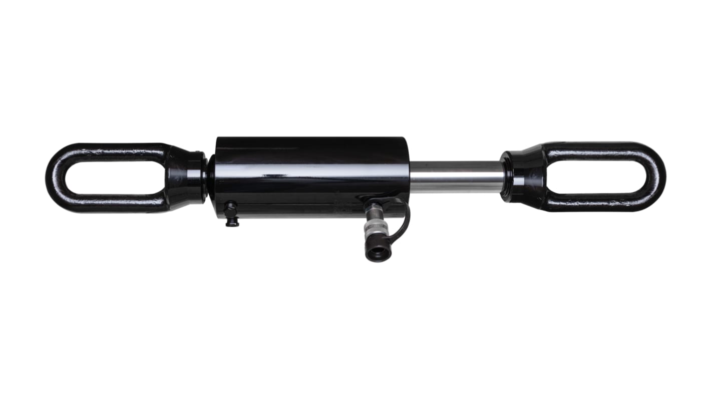 RS PRO Single, Portable General Purpose Hydraulic Cylinder, 10t, 150mm stroke