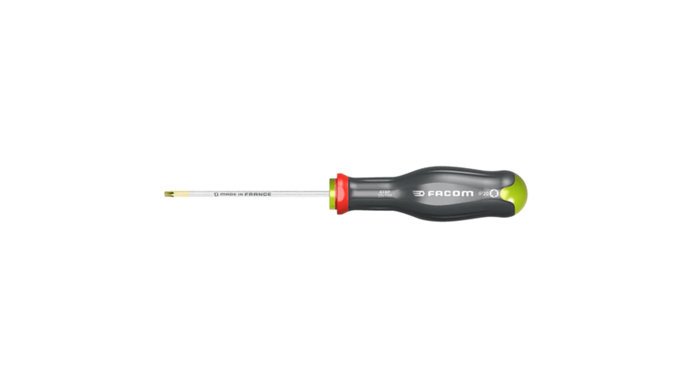 Facom Torx PLUS Screwdriver, IP40 Tip, 150 mm Blade, 275 mm Overall