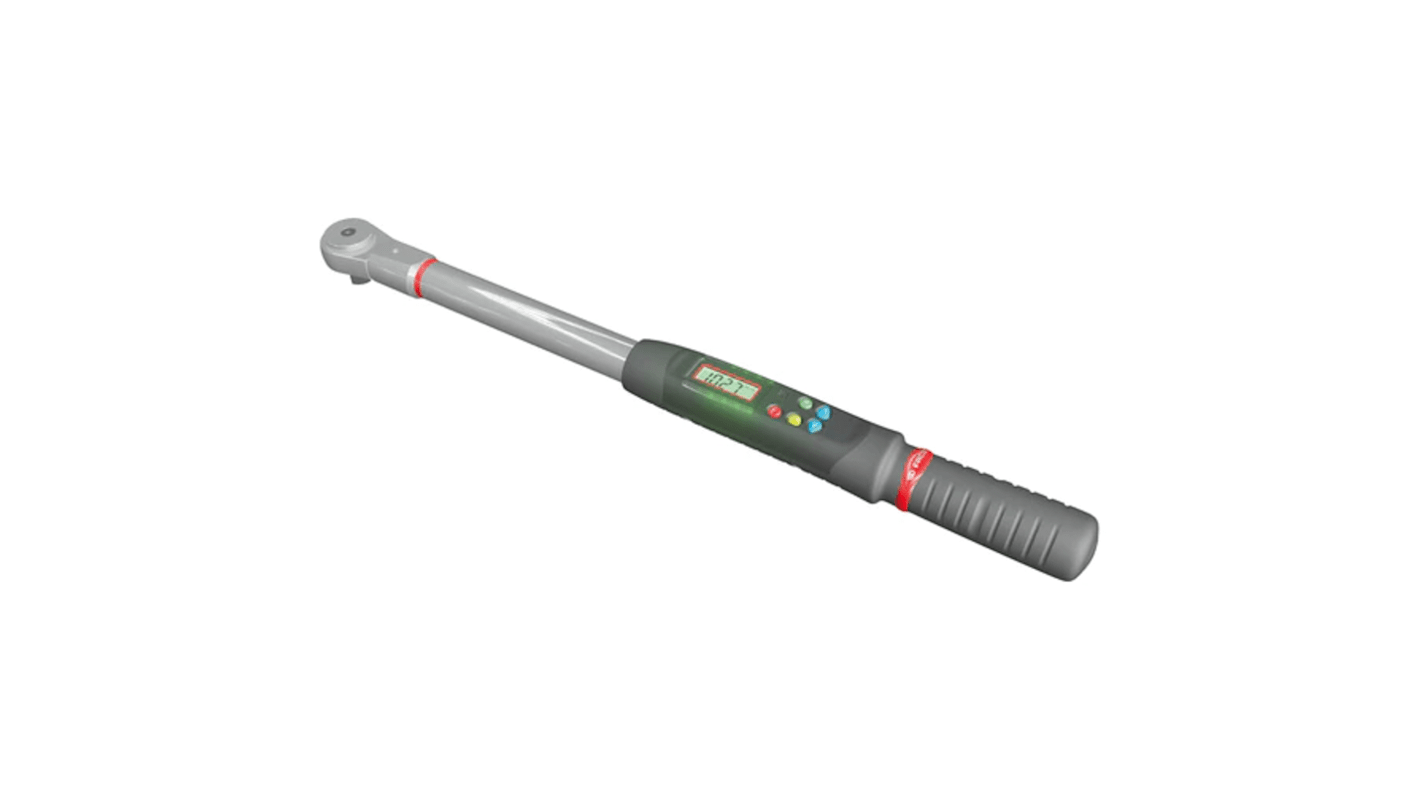 Facom Digital Torque Wrench, 6.7 → 135Nm, 1/2 in Drive, Square Drive, 9 x 12mm Insert