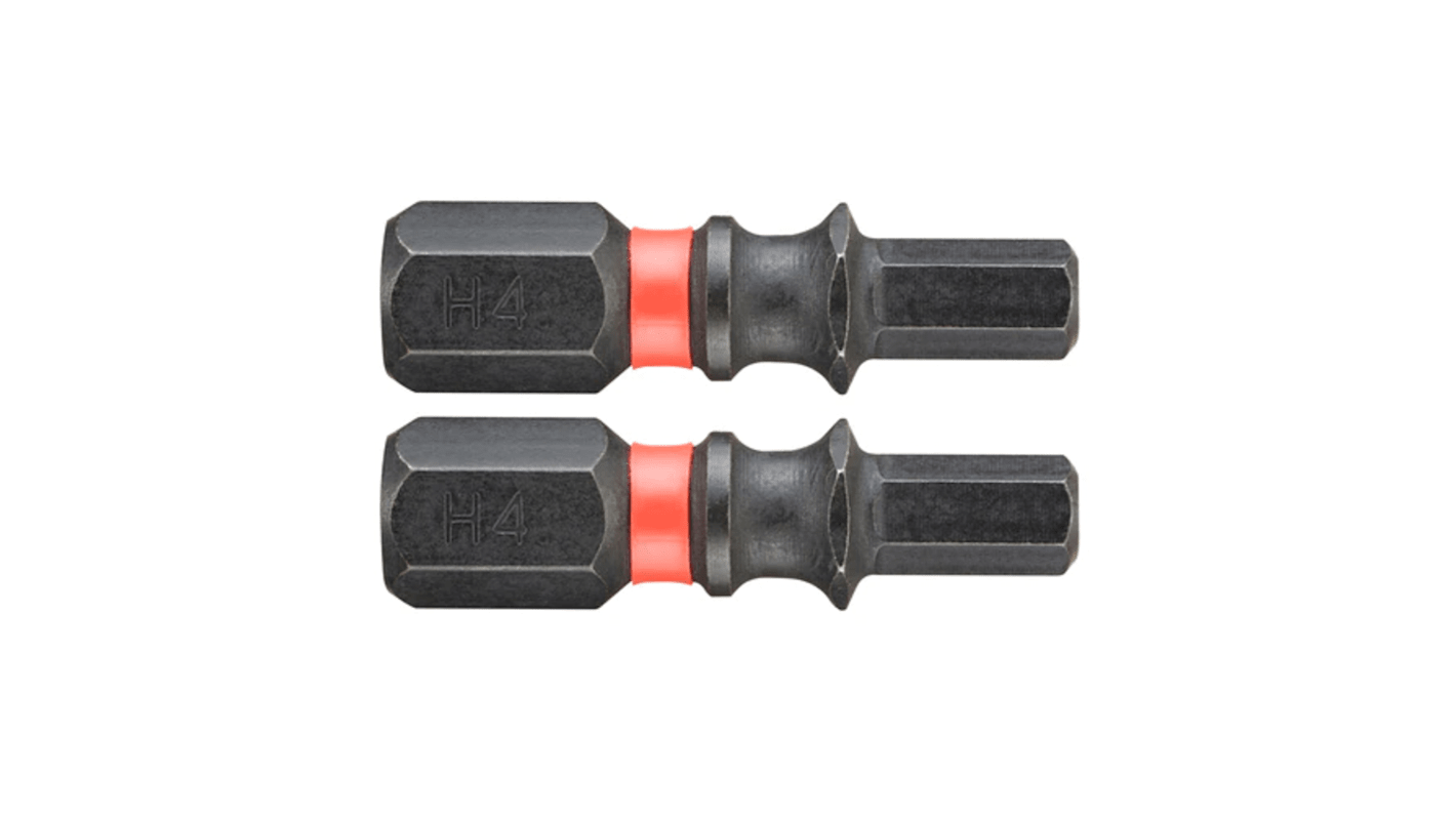 Facom Hexagon Screwdriver Bit, 4 mm Tip