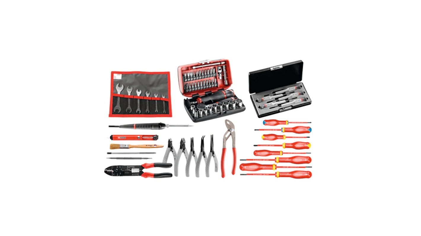 Facom Electricians Tool Kit with Box