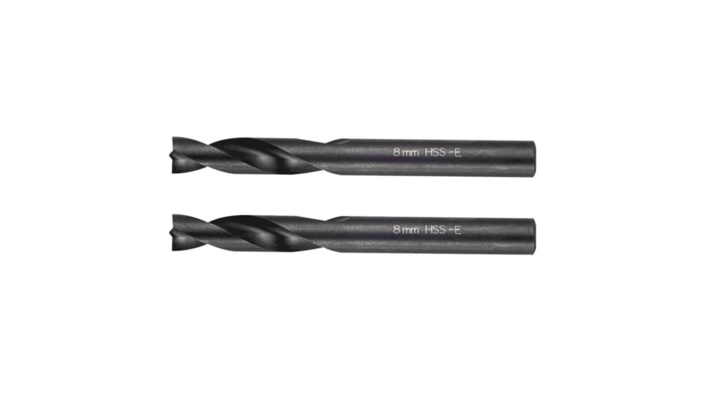 Facom 2-Piece, 8mm Max, HSS Bits