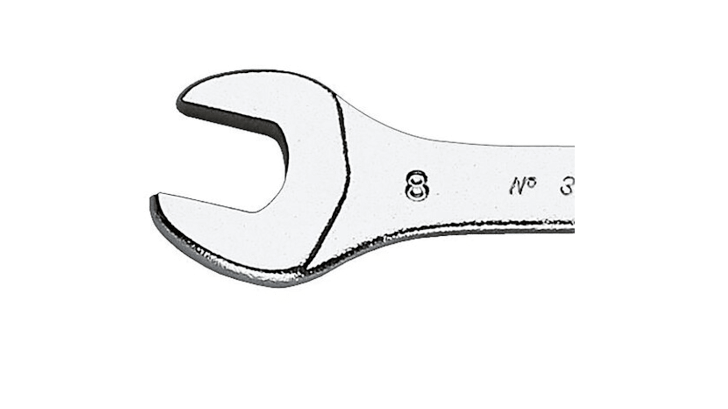 Chiave aperta Facom, lungh. 75 mm, bocca poligonale 5mm