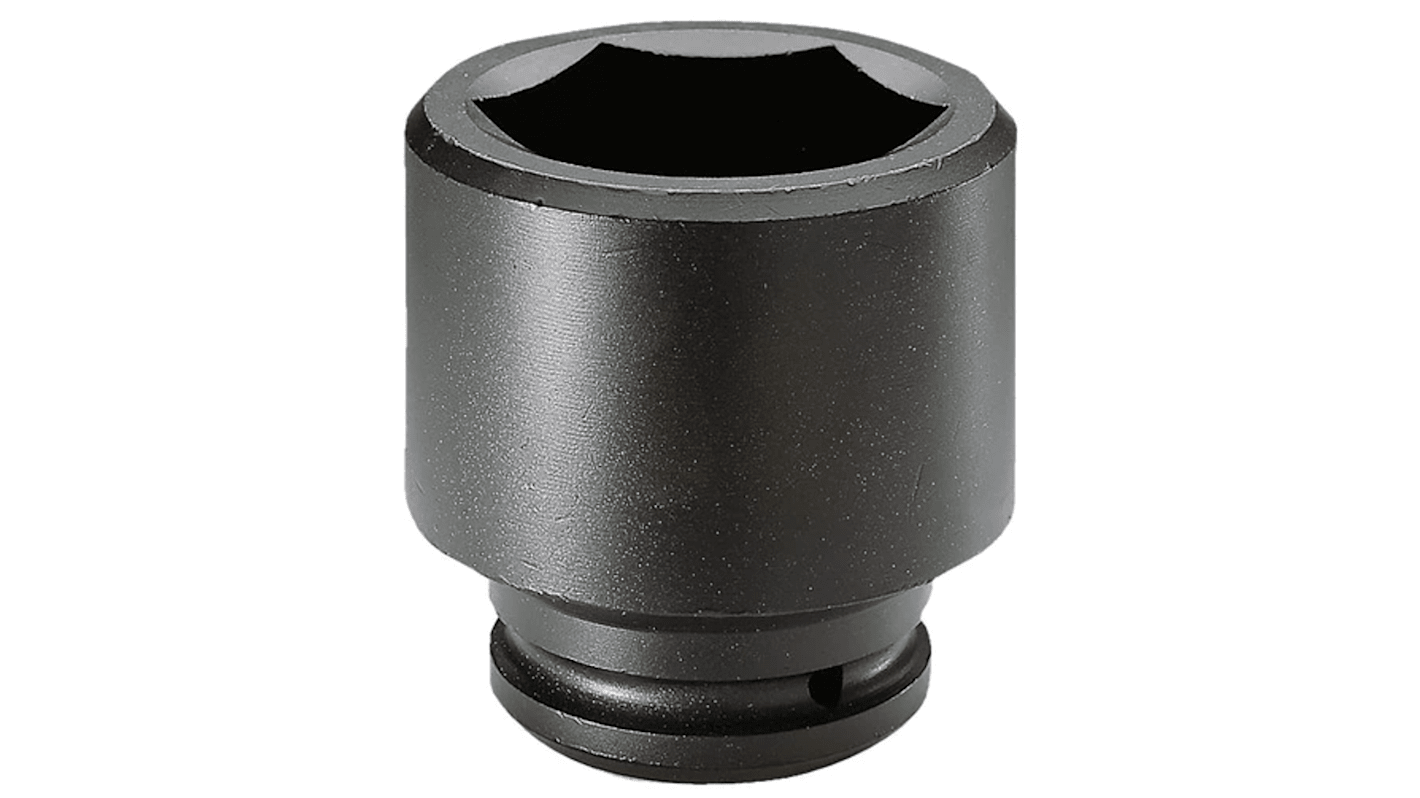 Facom 65mm, 1 1/2 in Drive Impact Socket, 95 mm length