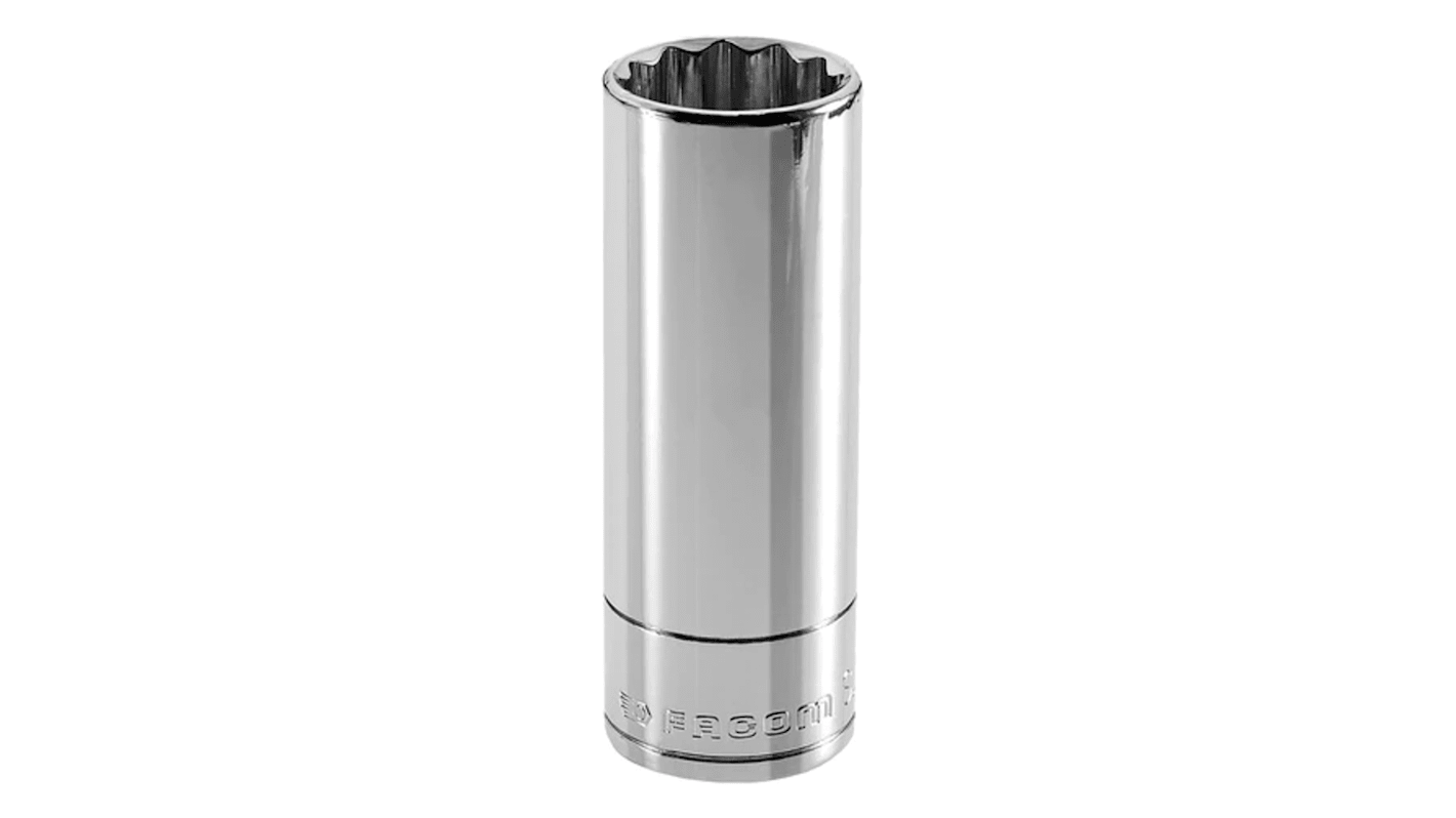 Facom J.1/2LA 3/8 Zoll Langer Steckschlüssel Steckschlüsseleinsatz SW 1/2Zoll 12-Punkt x 44,7 mm
