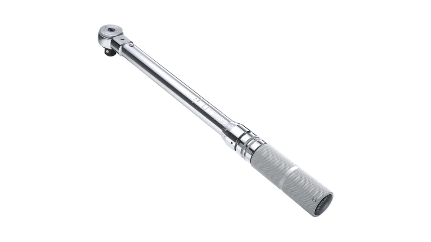 Facom Click Torque Wrench, 3/8 in Drive, 9 x 12mm Insert