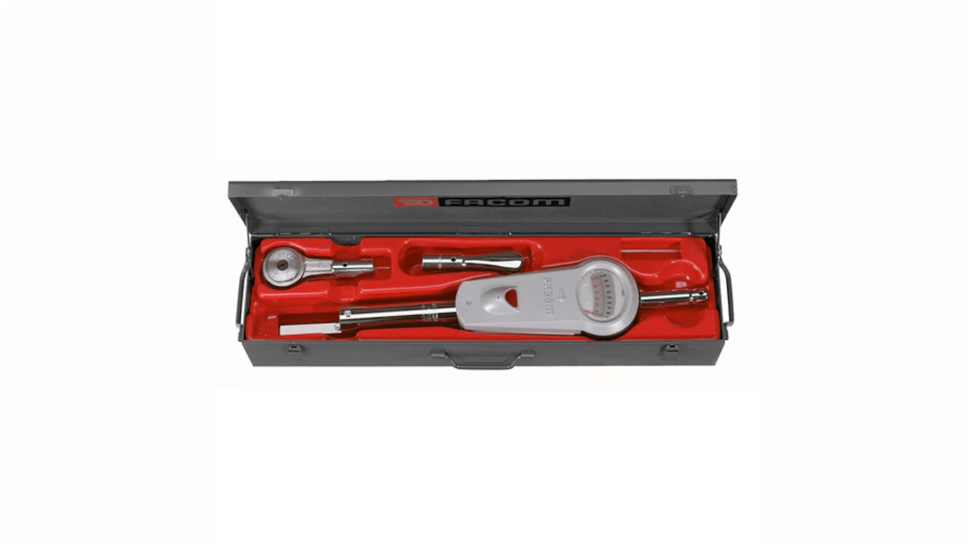 Facom Dial Torque Wrench, 300 → 1500Nm, 3/4 in Drive, Square Drive, 30mm Insert