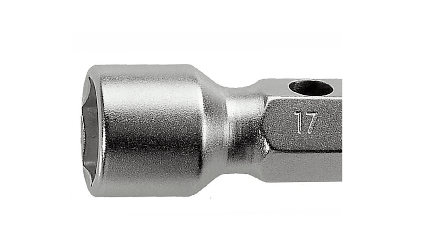 Chiave a bussola Esagonale Facom, punta da 8 x 9 mm, L. tot 120 mm