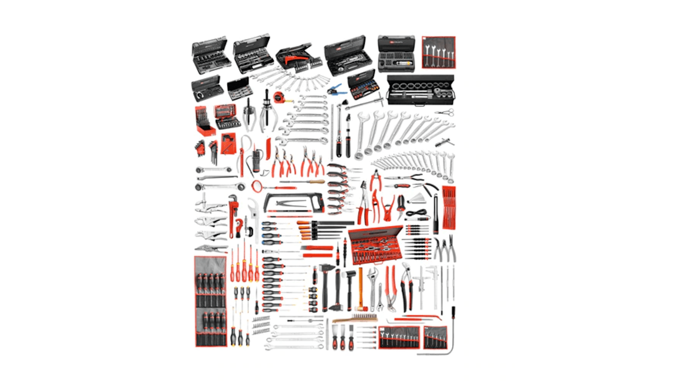 Facom 528 Piece Mechanical Tool Kit with Box