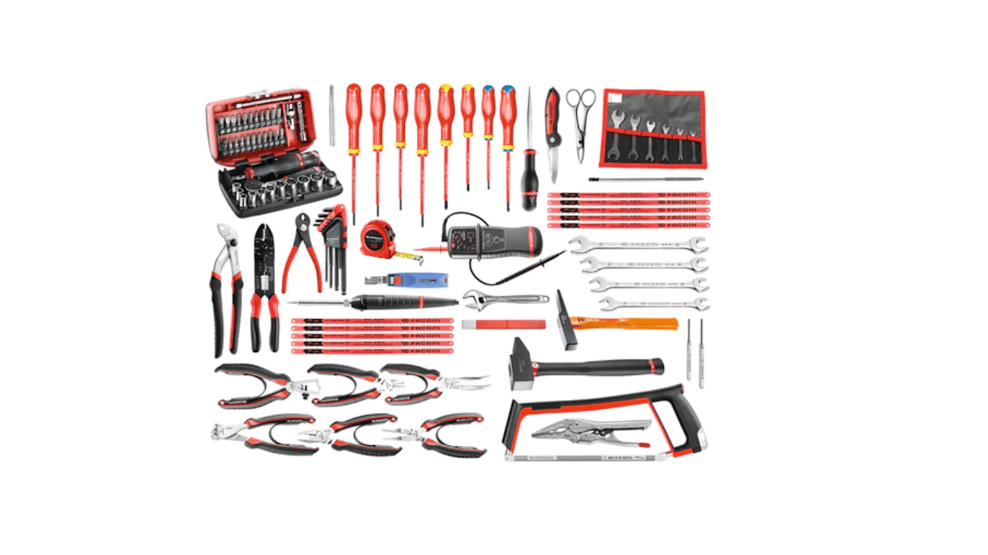 Facom 101 Piece Electricians Tool Kit