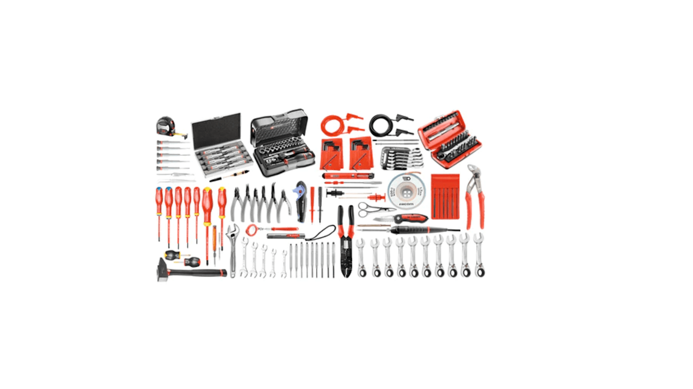 Facom 172 Piece Electricians Tool Kit