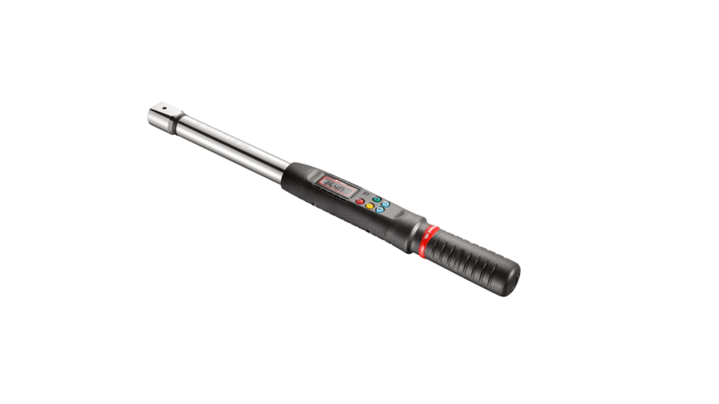 Facom Digital Torque Wrench, 6.7 → 135Nm, 9 x 12mm Insert