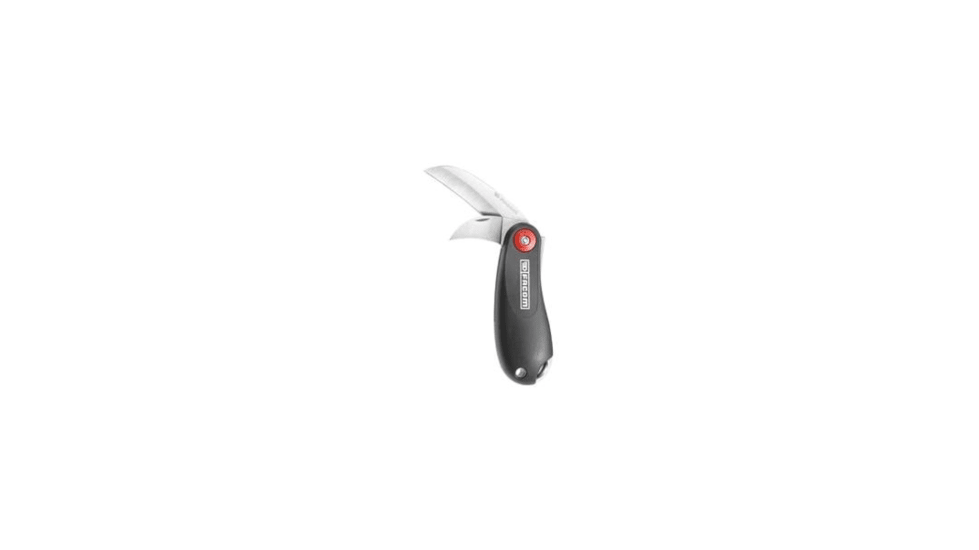 Facom Electricians Knife with Retractable Blade, Retractable, 35 mm, 65 mm Blade Length