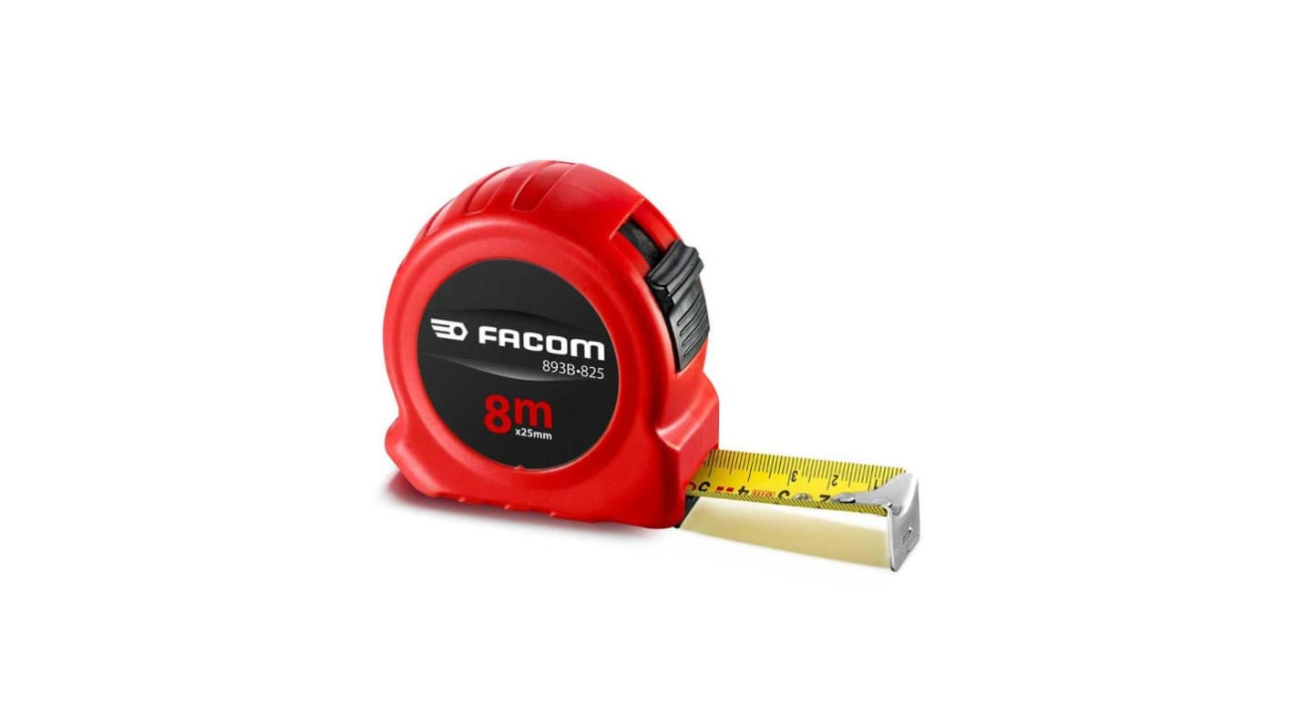 Facom 8m Tape Measure, Metric