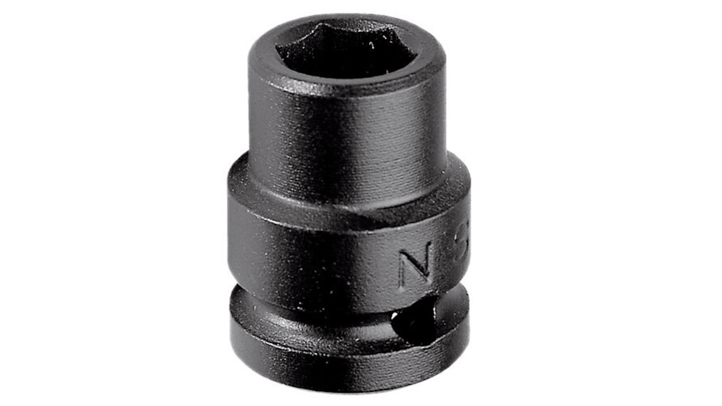 Facom 8mm, 1/2 in Drive Impact Socket, 38 mm length