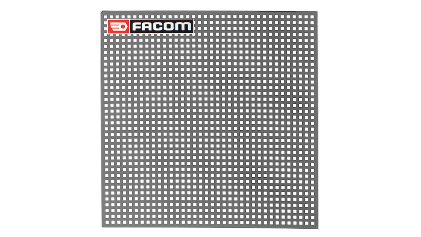 Facom Wandplatte für Lagerbehälter, 444mm x 10mm