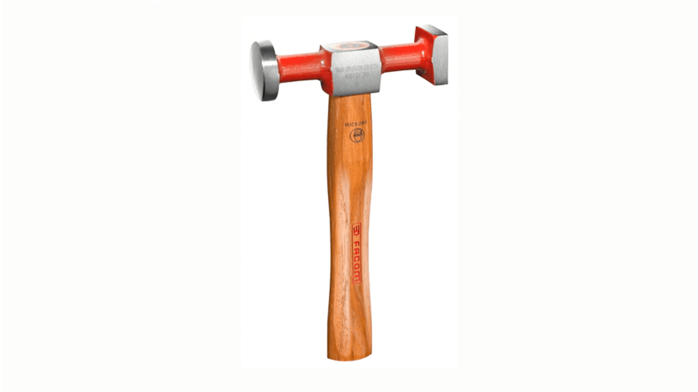 Młotek Młotek udarowy 300g Drewno hikorowe dł. 310 mm Facom