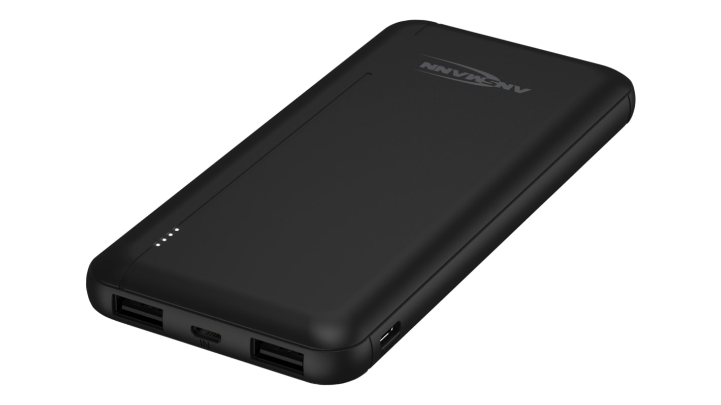 Ansmann PB212 10000mAh 5V Power Bank Portable Charger