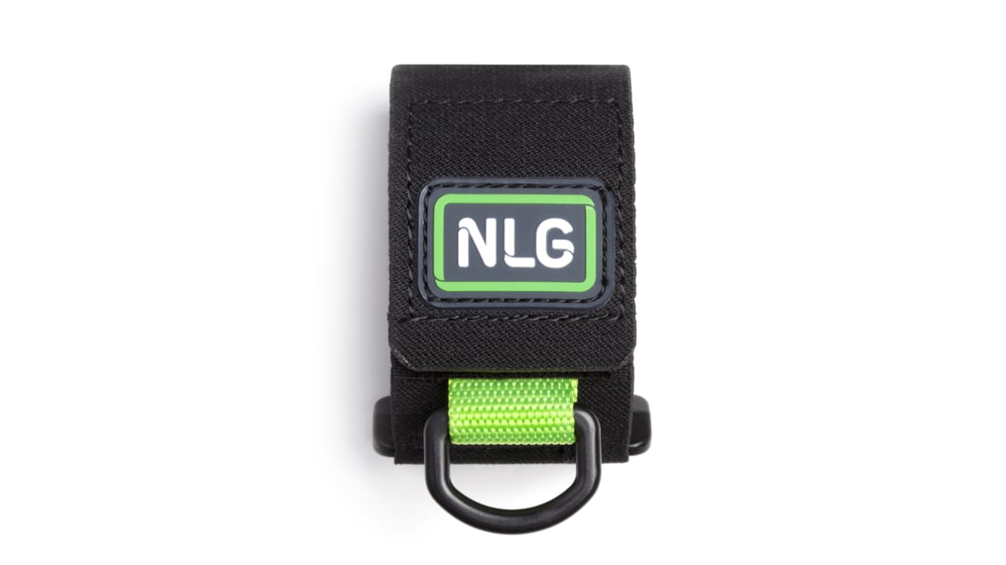 Never Let Go 38cm x 5cm Elasticated Polyester Webbing/Velcro Tool Lanyard Wrist Strap, 3kg Capacity