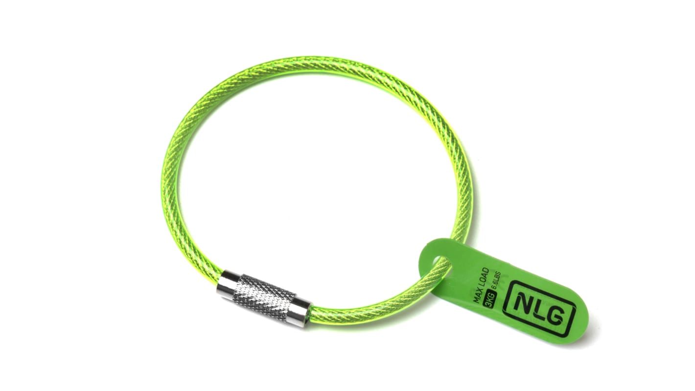 Never Let Go 170 mm Stainless Steel Tool Lanyard Tether Loop, 3kg Capacity