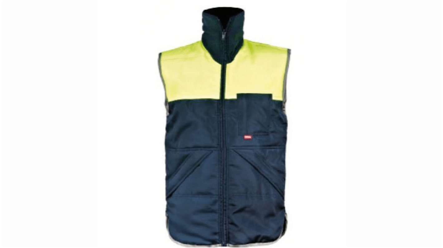 Gilet alta visibilità Blu Navy/Giallo Flexitog, 2XL, Estremamente durevole
