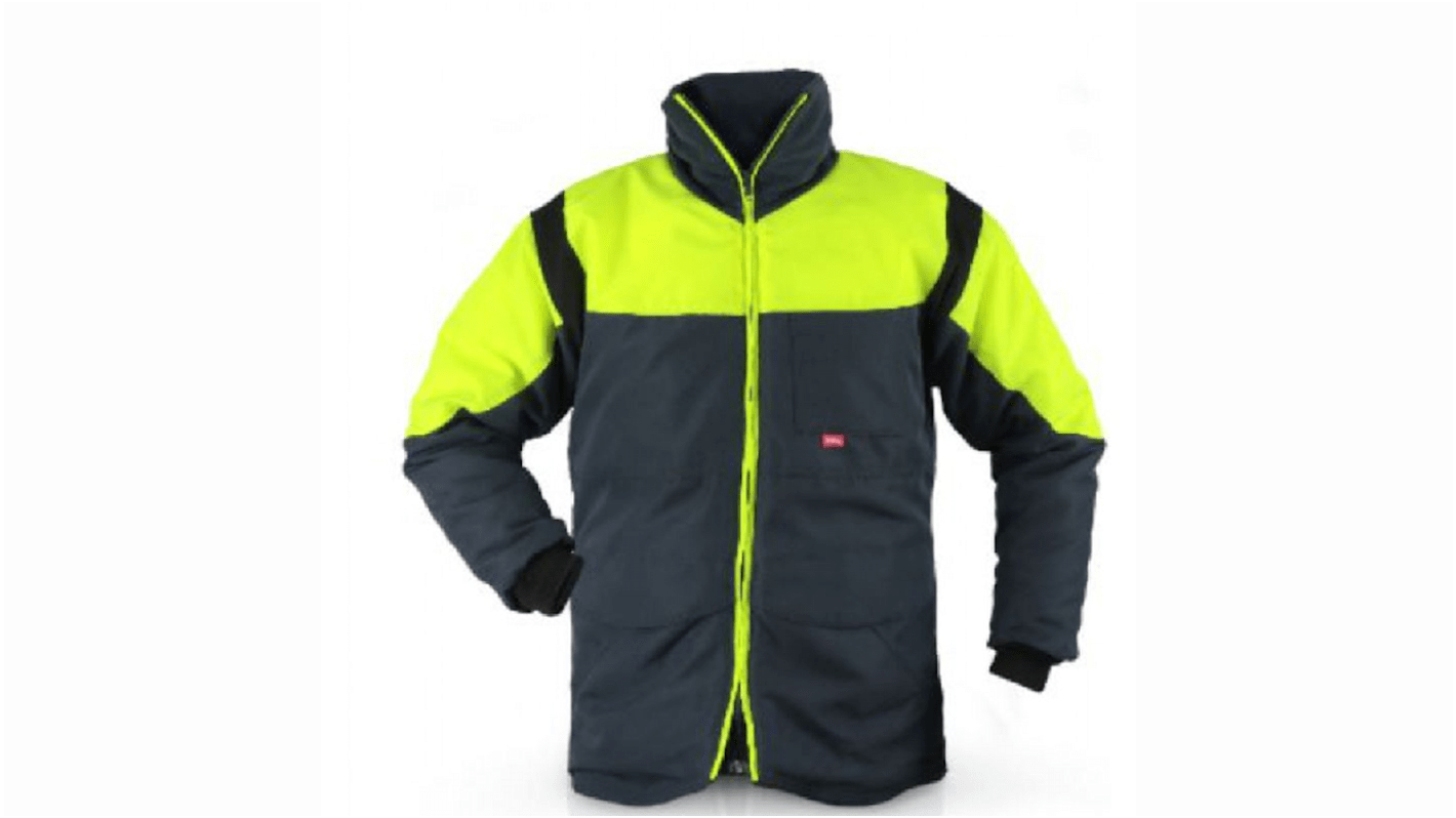 Flexitog Navy/Yellow, Breathable, Cold Resistant, Weatherproof Jacket, L