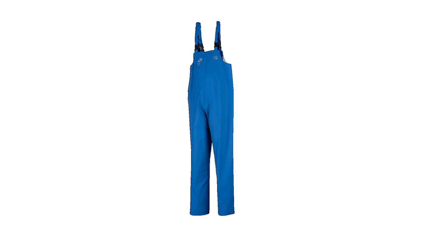Sioen Royal Blue Reusable Bib & Brace, X Large