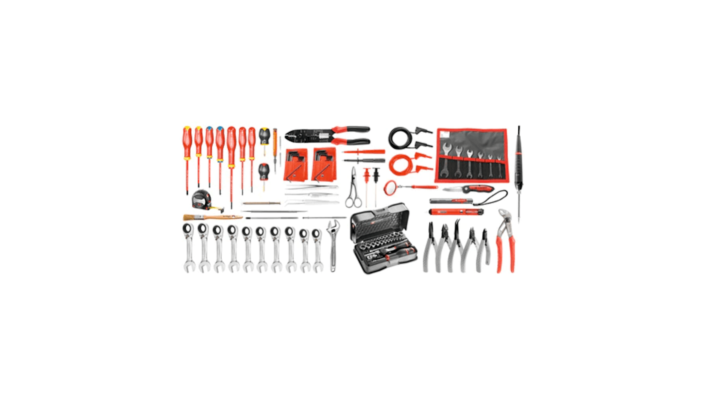 Facom 101 Piece Electricians Tool Kit with Bag