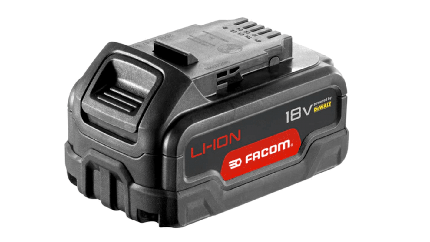 Facom CL3.BA1850 5Ah 18V Power Tool Battery, For Use With DEWALT