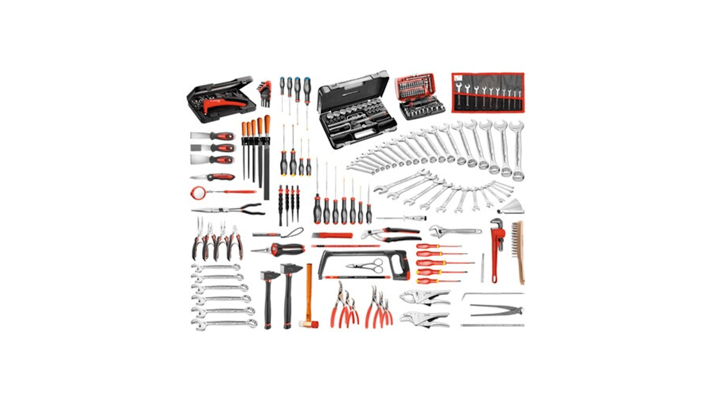 Facom 200 Piece Automotive Tool Kit with Foam Inlay