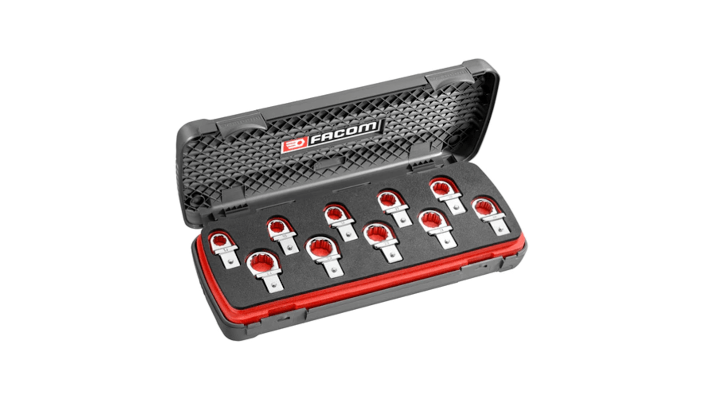 Set di punte poligonali Facom, 10 pezzi
