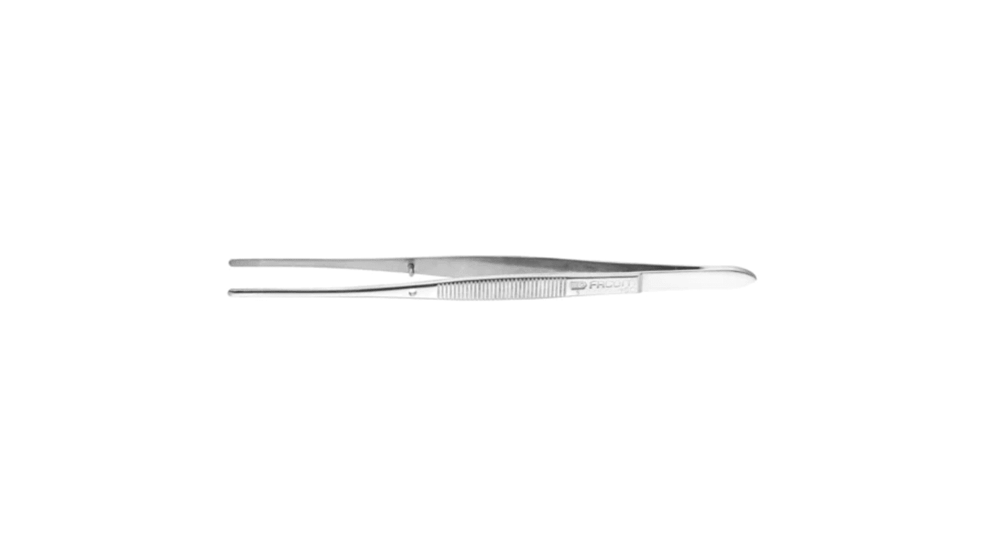 Facom 165 mm, Stainless Steel, Grooved, Tweezers