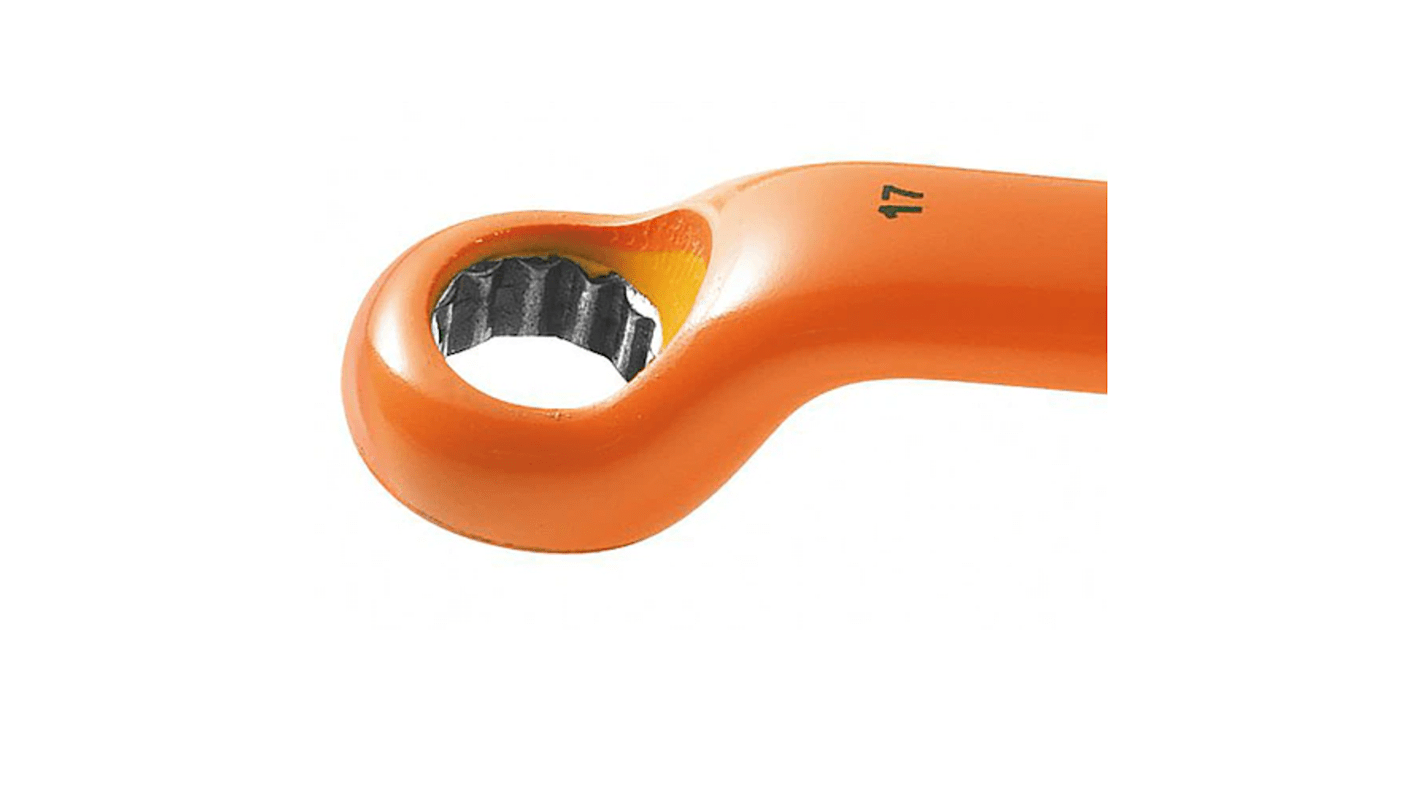 Facom 55 Series Ring Spanner, 15mm, Metric, 183 mm Overall, VDE/1000V
