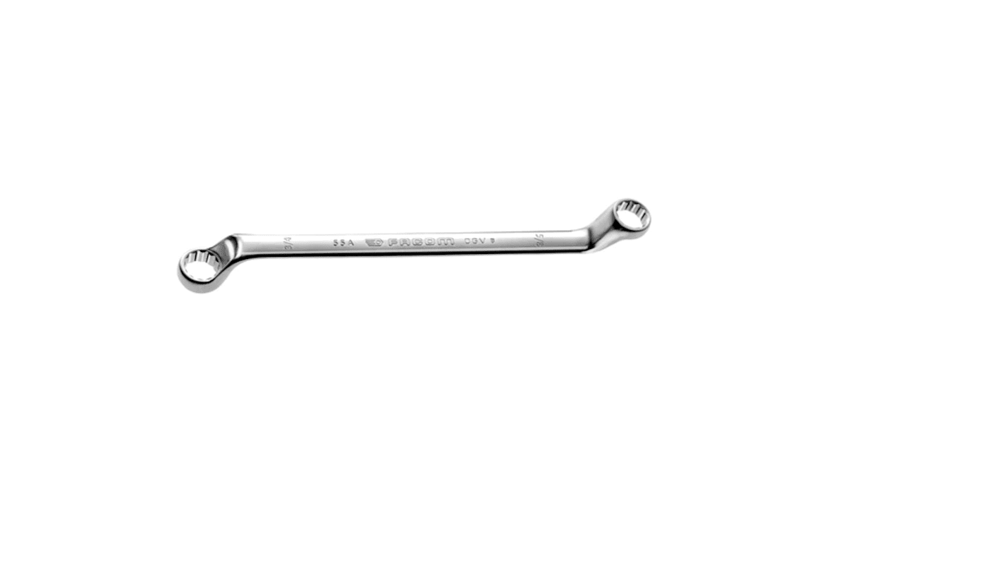 Facom Ring Spanner, 3/8in, Imperial, Double Ended, 197 mm Overall