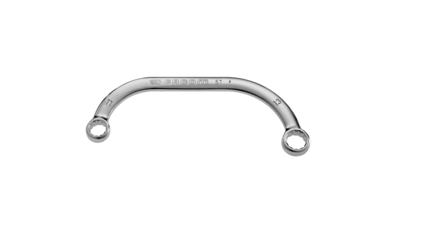 Facom Ring Spanner, 11mm, Metric, Double Ended, 143 mm Overall