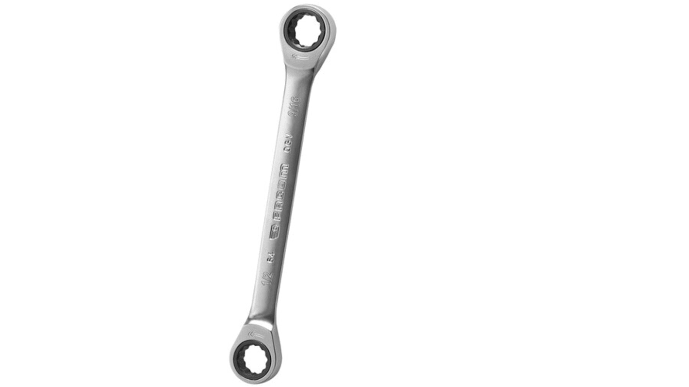 Facom SW 1/2 in, 9/16Zoll Ringschlüssel doppelseitig, Länge 180 mm