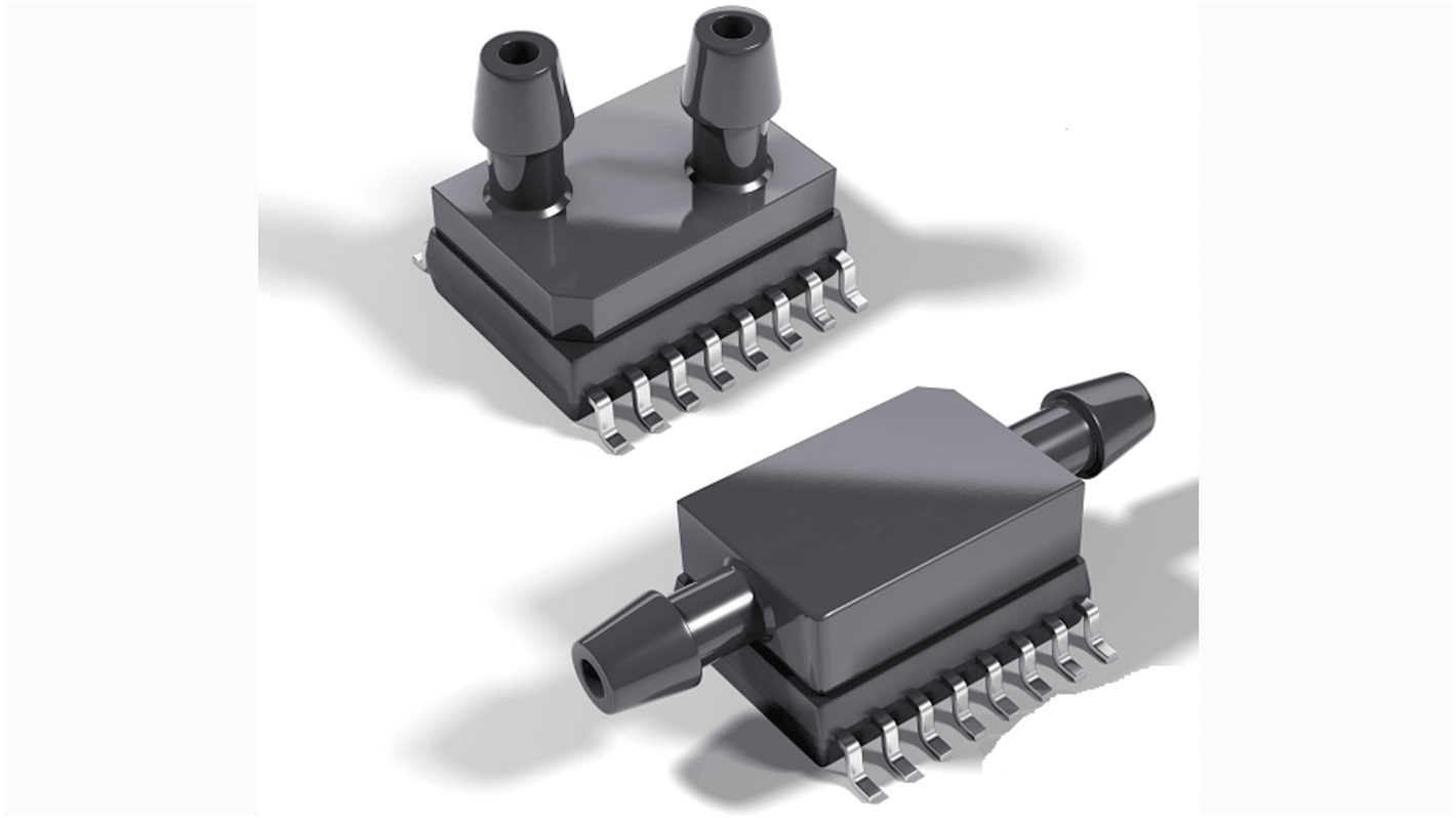 SM9233-BCE-T-300-000, Sensor til trykmåler 300Pa, 16 ben, SOIC-16