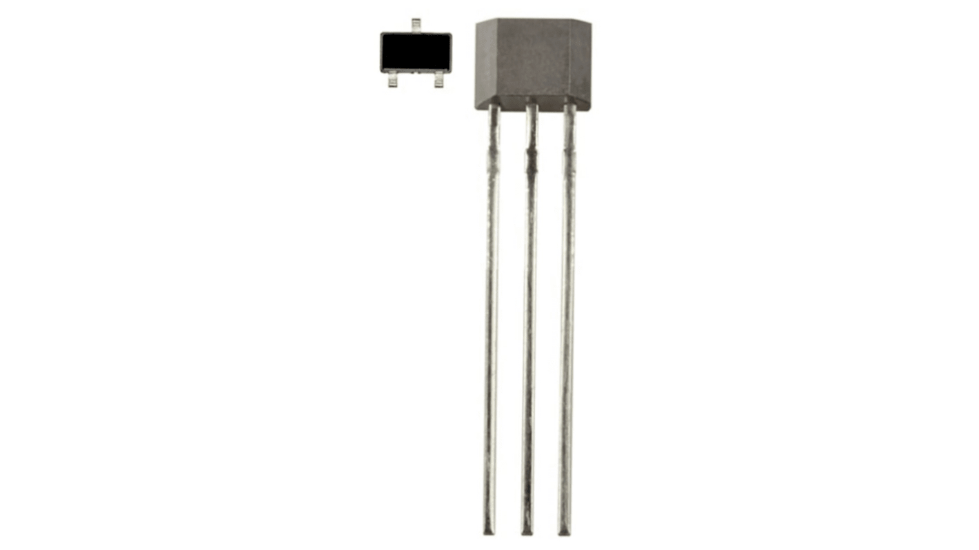 Honeywell Through Hole Hall Effect Sensor, TO-92, 3-Pin