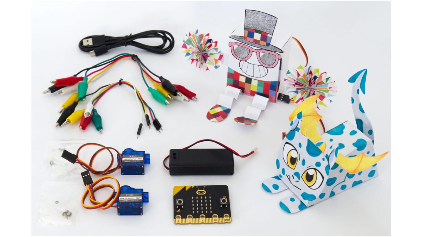 Kit robot en papier micro:bit Okdo