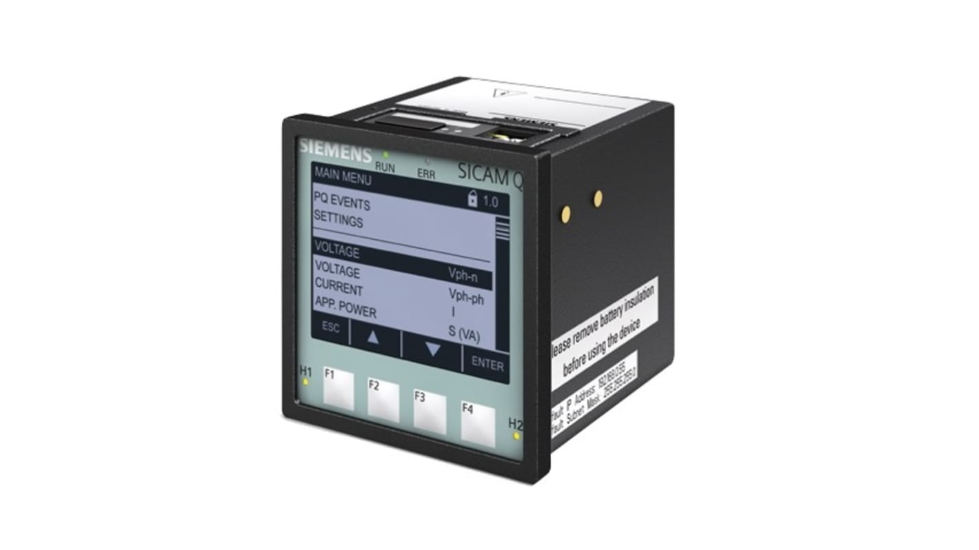 Siemens SICAM Q100 Power Quality Analyser, 10A Max, 690V Max
