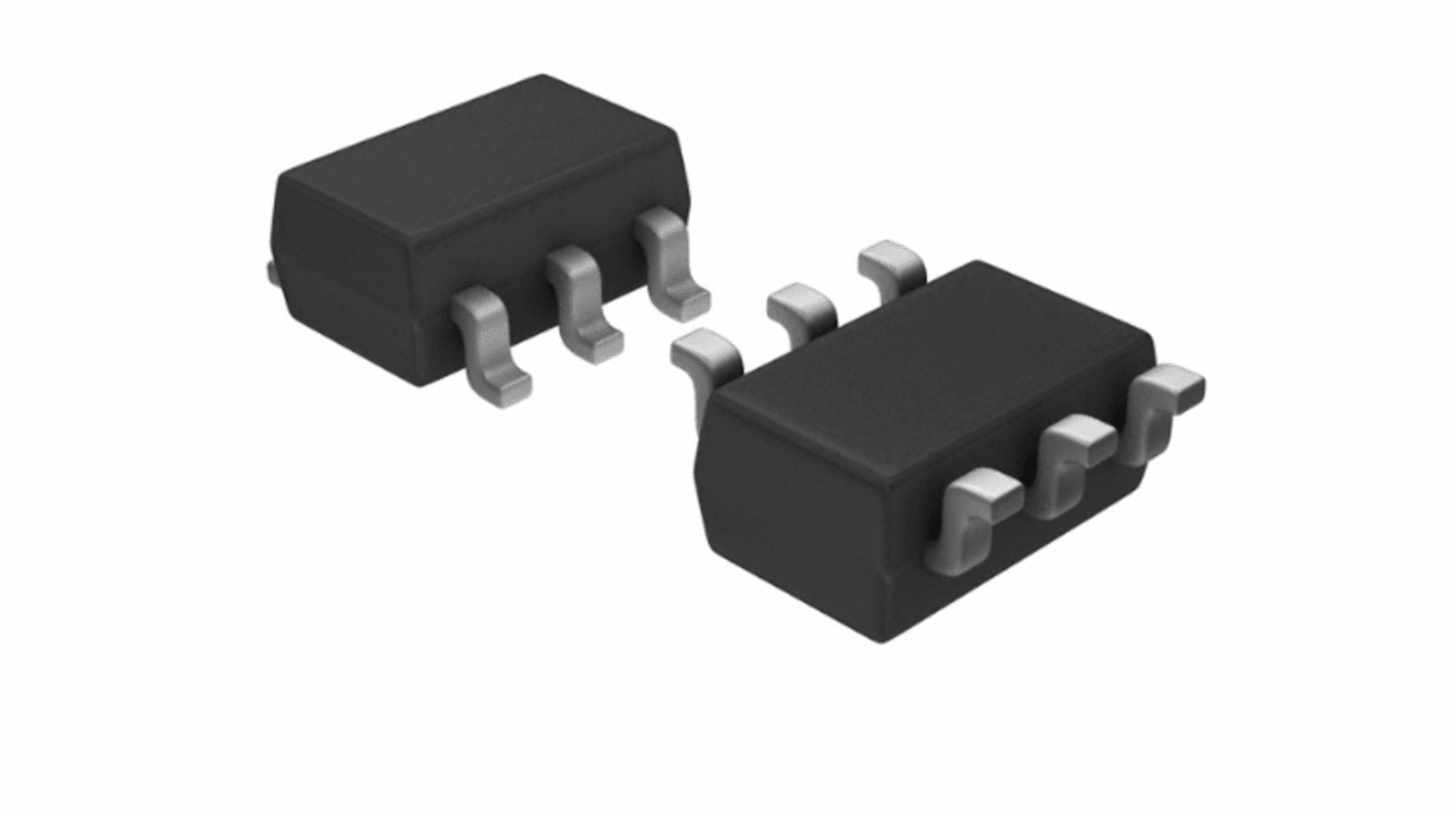Toshiba Dual Silicon N-Channel MOSFET, 300 mA, 60 V, 6-Pin US6 SSM6N7002KFU,LF(T