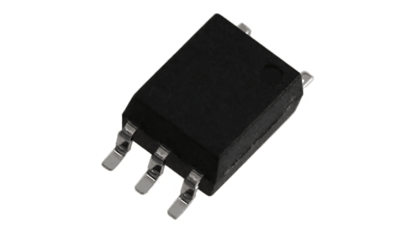Toshiba, TLP187(TPL,E(T Transistor Output Photocoupler, Surface Mount, 4-Pin SO