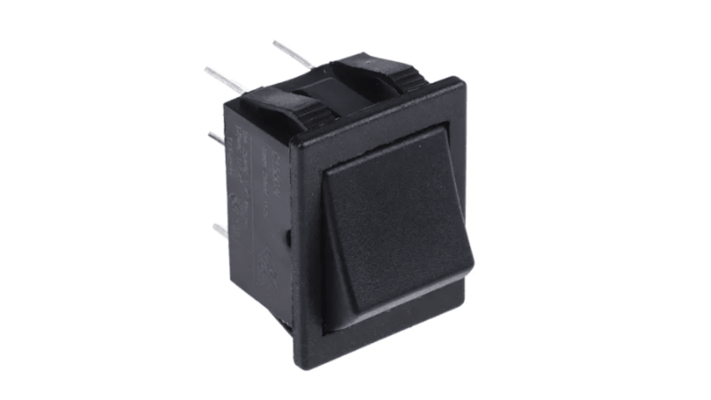 Bulgin, On-On Rocker Switch Panel Mount