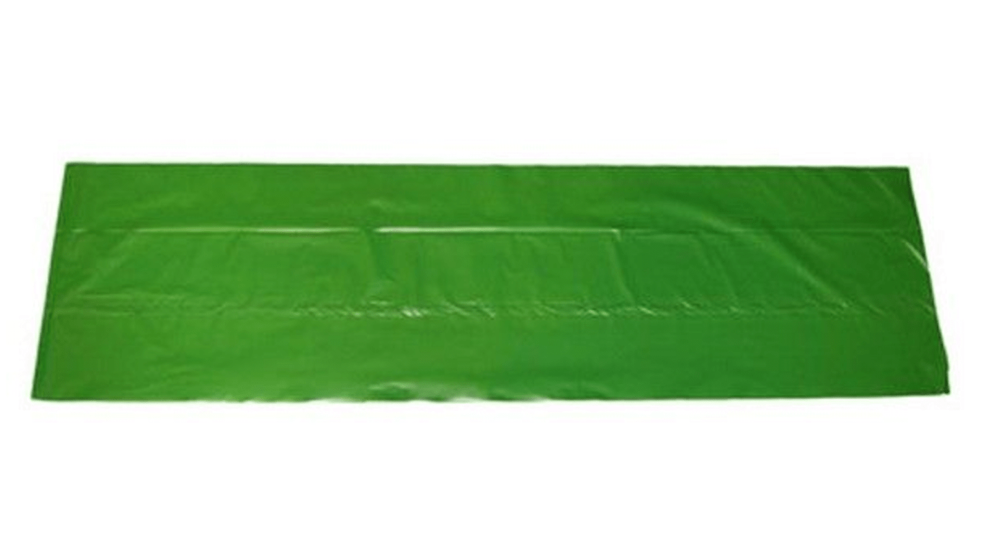 Cromwell Polythene Green LLDPE Bin Bag, 90L Capacity, 0.05mm Thickness, 200 per Package