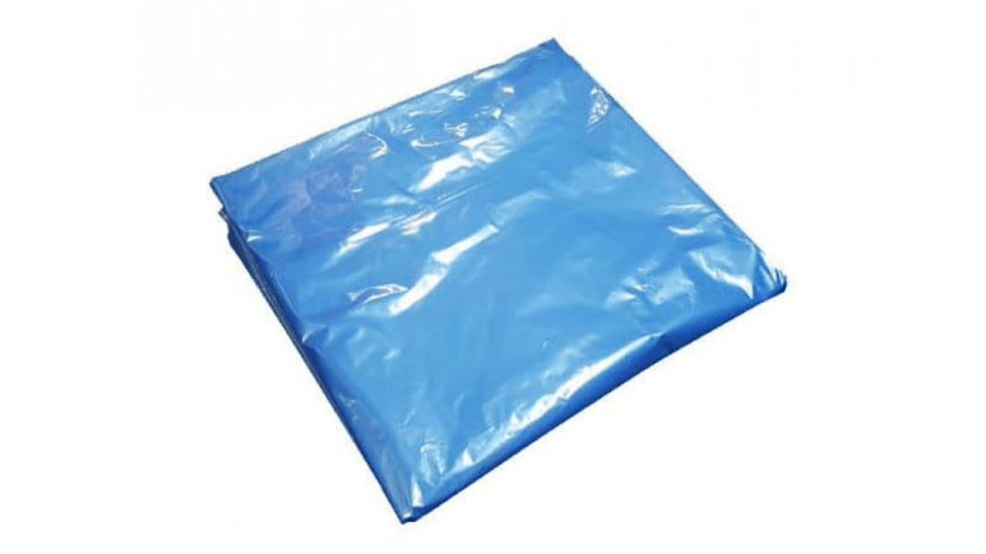 Hanmere Polythene 蓝色垃圾袋, 聚乙烯材质, 75件装
