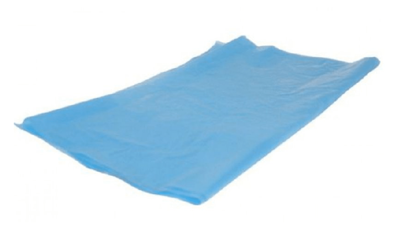 Hanmere Polythene Blue Polythene Bin Bag, 0.029mm Thickness, 500 per Package